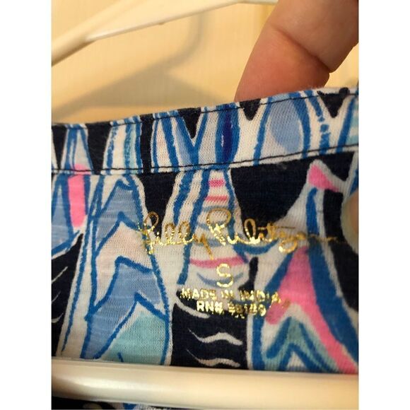 Lilly Pulitzer Sailboat Tee S - Picture 2 of 6